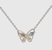 Sterling Butterfly Necklace