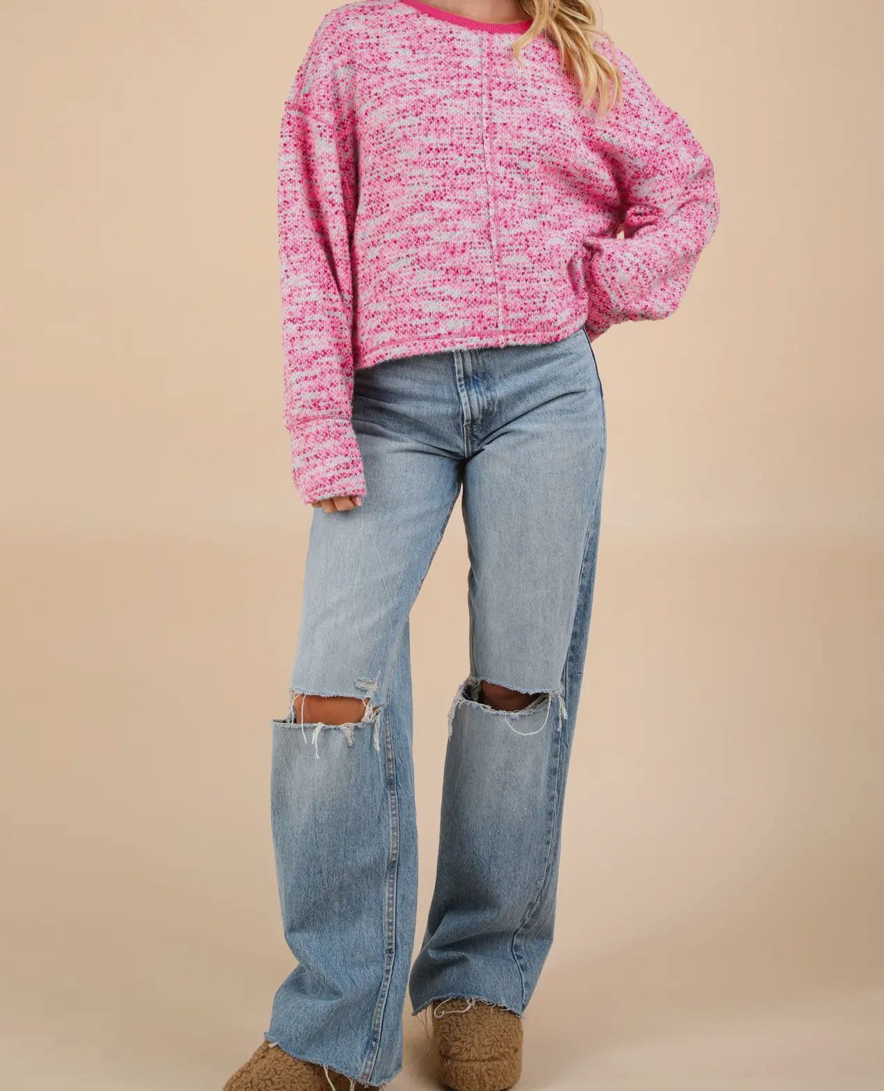 Blush Haven Sweater