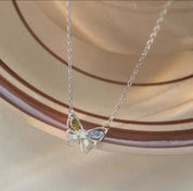 Sterling Butterfly Necklace