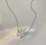 Sterling Butterfly Necklace