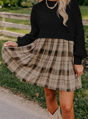 Plaid & Chill Dress