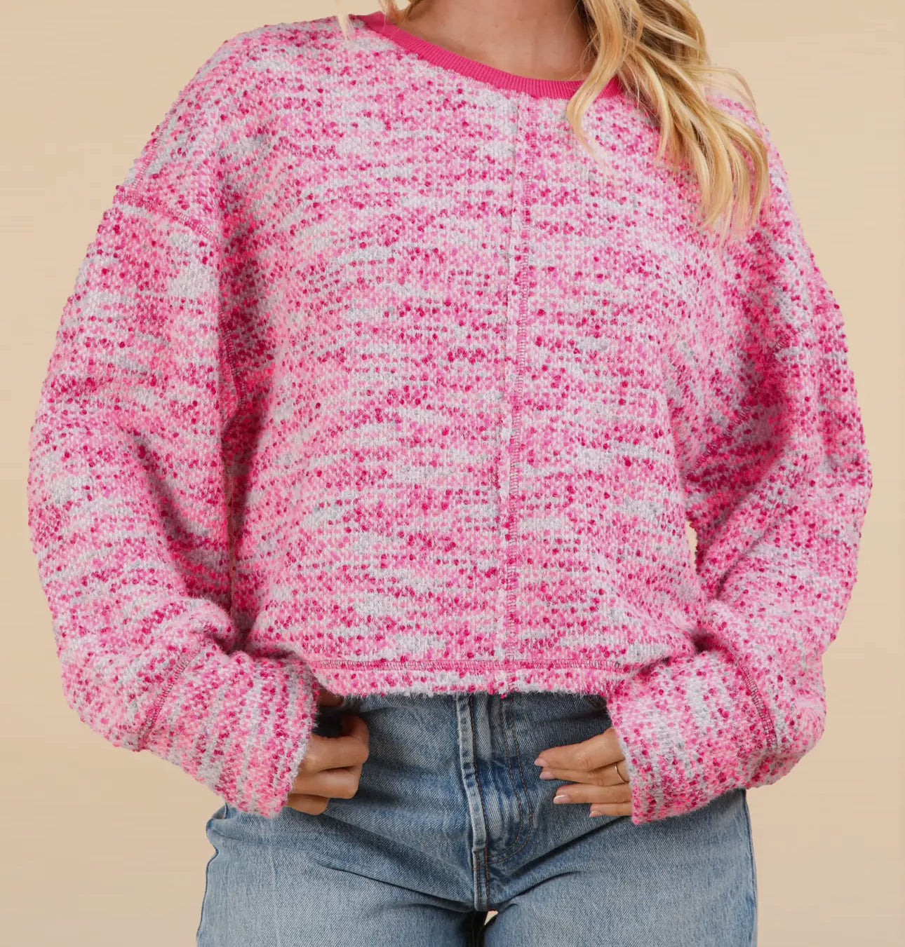 Blush Haven Sweater