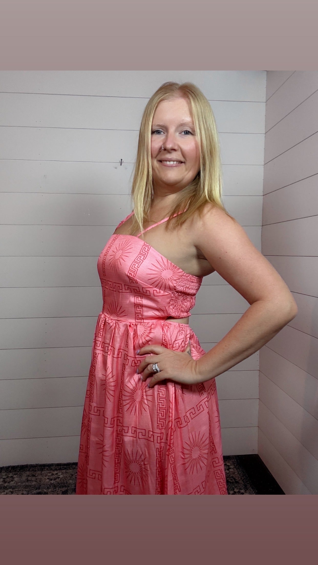 Sunset Sorbet Dress