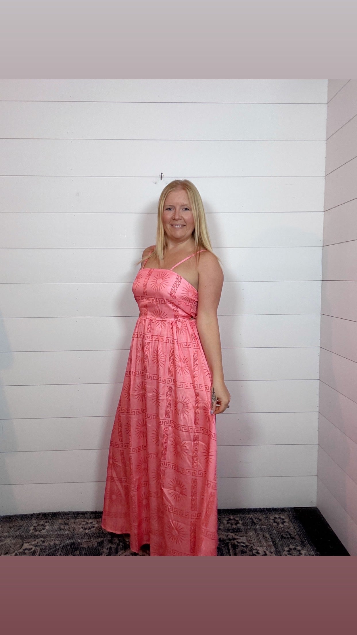 Sunset Sorbet Dress